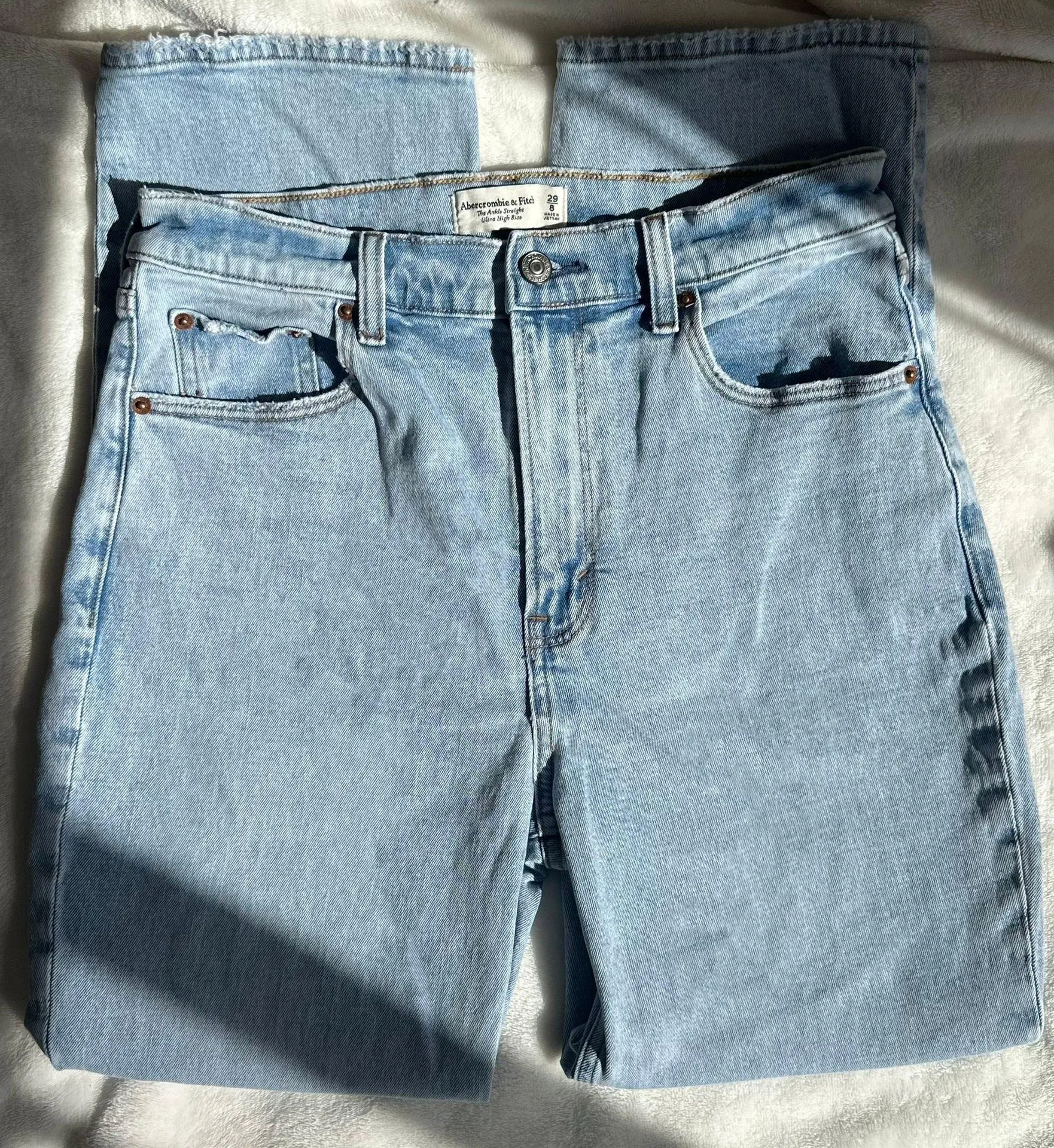 Ankle Straight Jeans - Image 5