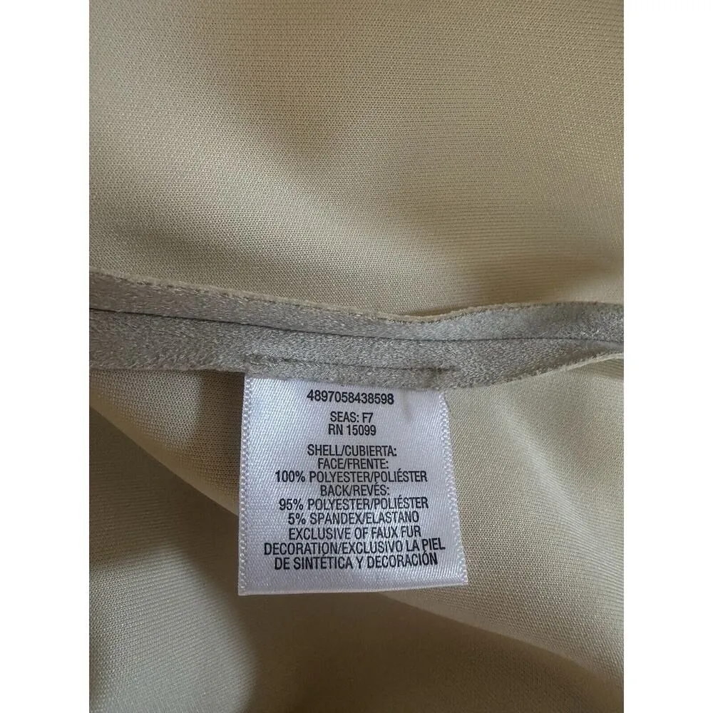 Faux Suede Coat & Fur Collar (removable) Women’s XL NEW Simply Styled by Sears - Image 6