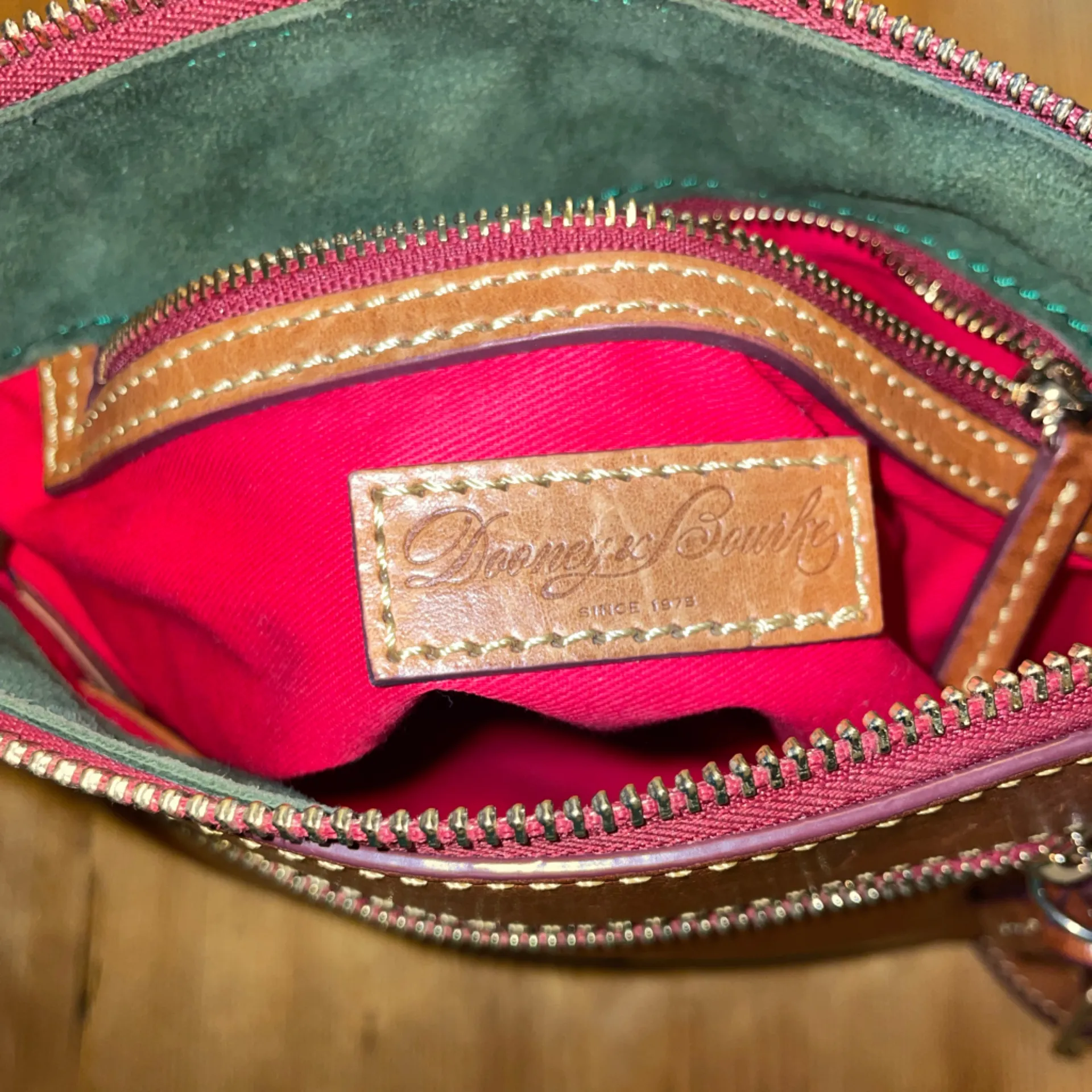 Dooney & Bourke Florentine Collection Allison Crossbody Bag - Image 6