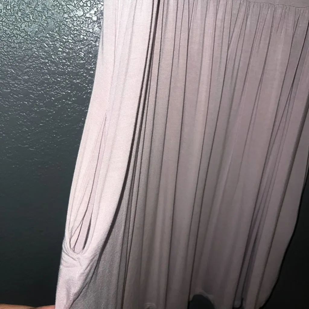 USTYLE Sleeveless Tank Dress Women’s Medium – Light Pink Casual Flowy Sundress - Image 3