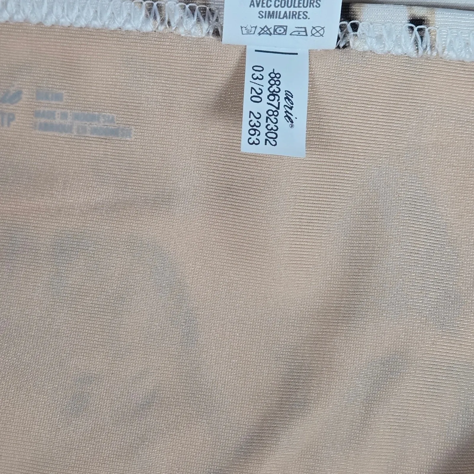 Aerie Cat Animal Print‎ Knot Bikini Bottom XS NWT - Image 8