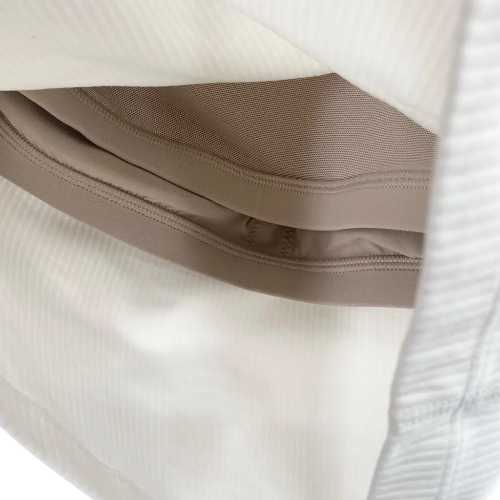 Lululemon Align White Ribbed Tank Top One Shoulder Size 8 - Image 6