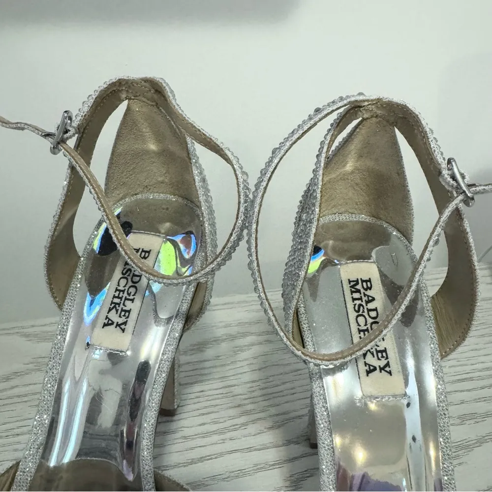 Badgley Mischka Fizzy Ankle Strap Platform Sandal (Women) 9.5 - Image 15