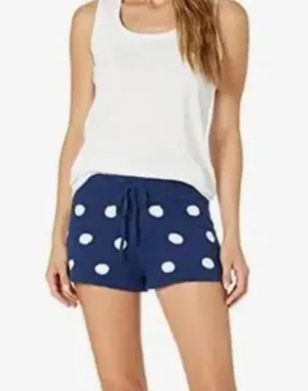Beach Riot Sandy Shorts Navy Polka Dot - Image 2