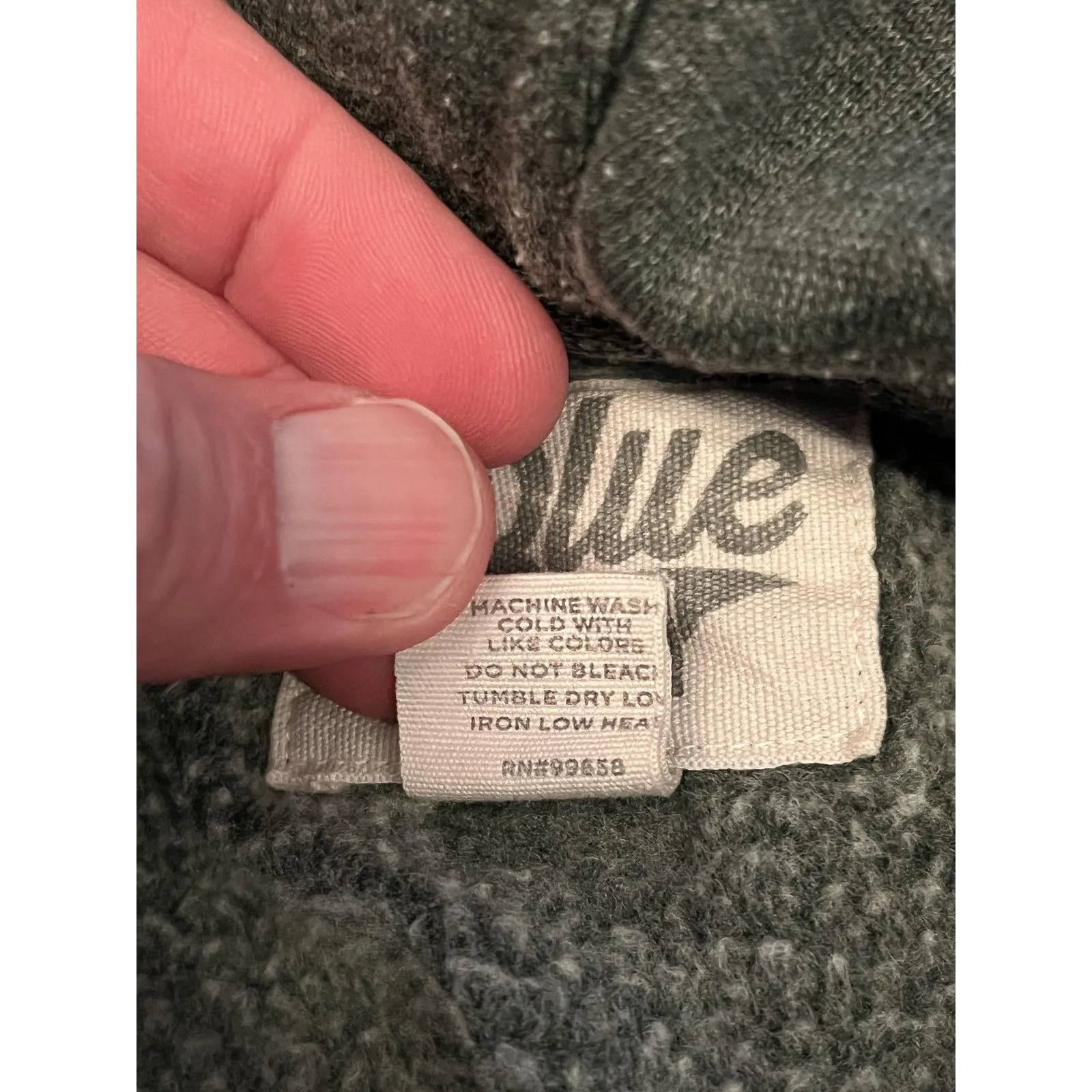 Providence College Sweatshirt Hoodie Womens Small Gray Blue 84 Drawstring - Image 6