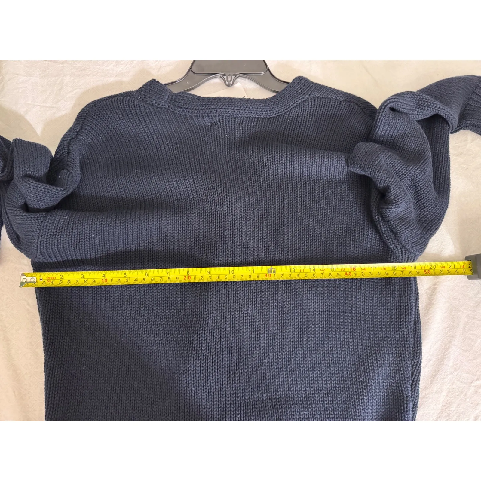 AQUA‎ Cotton Knit Cardigan Sweater Button Front Casual Comfy XXS/XS - Image 8