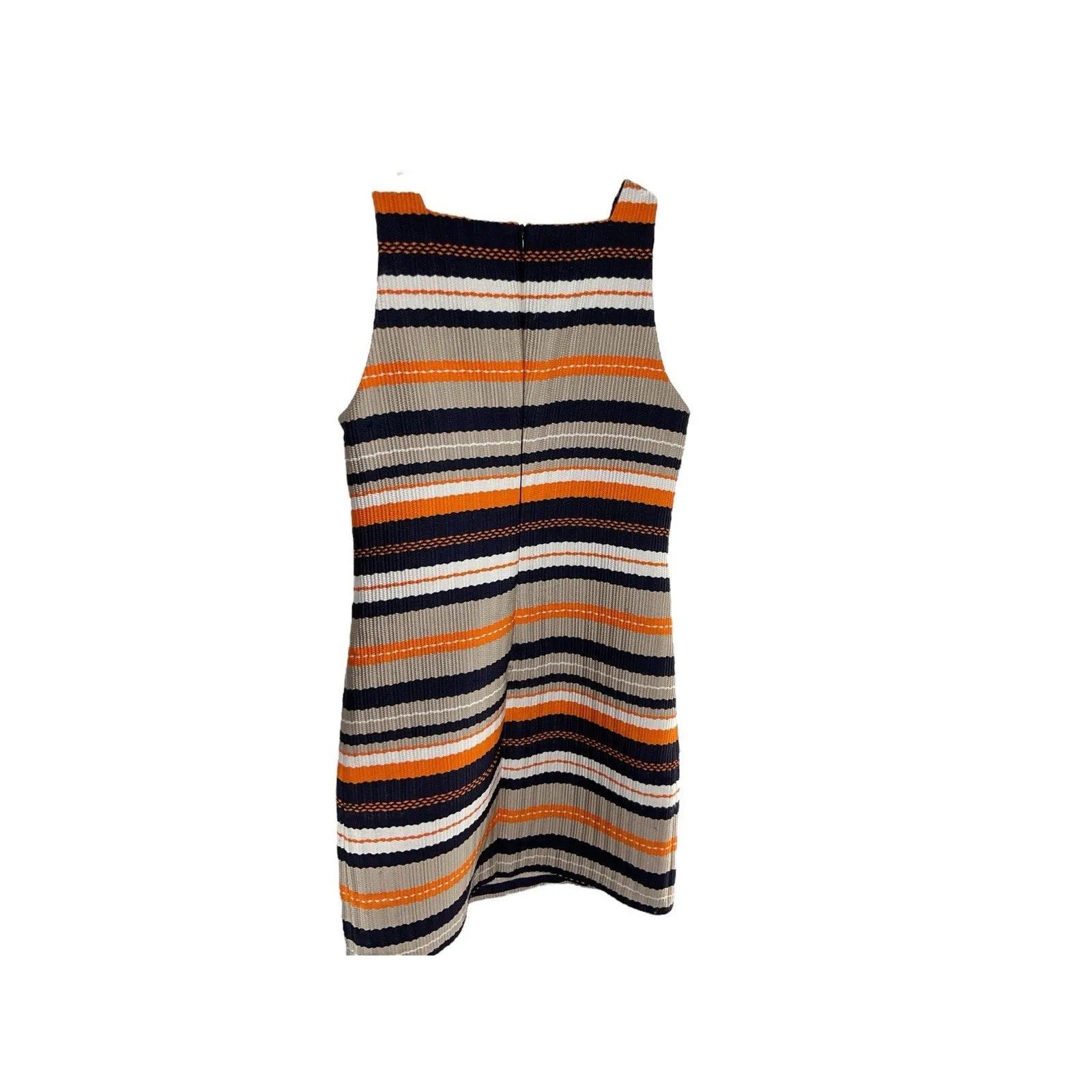 Trina Turk Spiegler South Beach Stripe Colorblock Woven Shift Dress‎ - Image 2