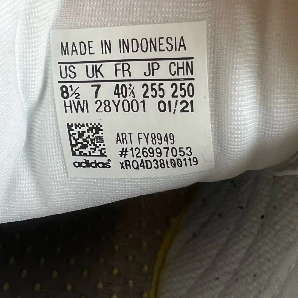 ADIDAS Grand Court White and Leopard Print Women's Shoe Size 8.5 SKU#241136 - Image 5