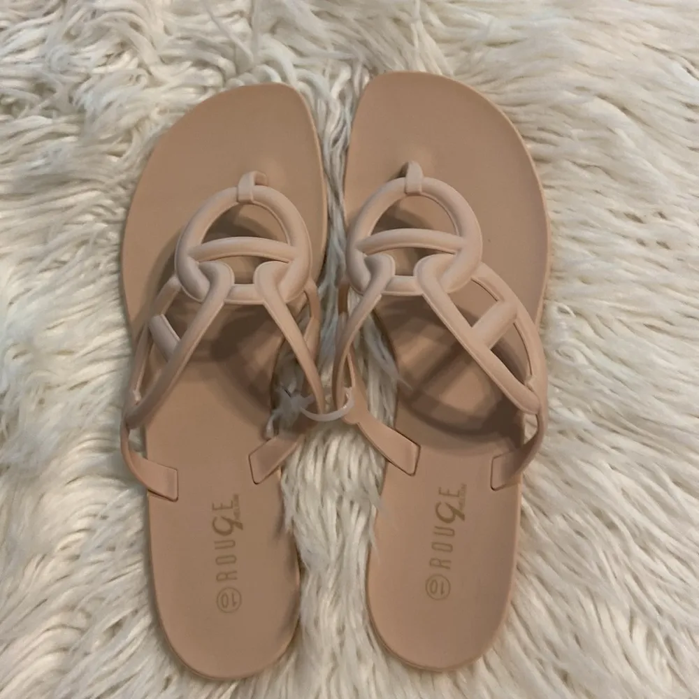 Rouge All Made Material Sandals size 10 BNWOT - Image 9