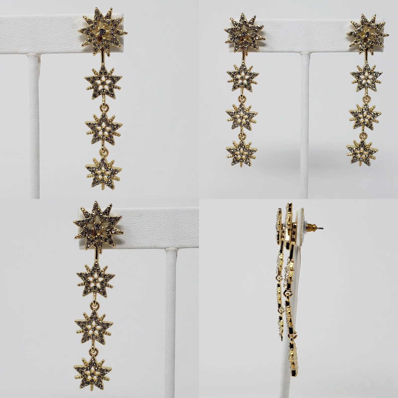 NWT Sugarfix by Baublebar Gold-Tone Lot of 5 Earrings Hoop Dangle Women's - Image 7