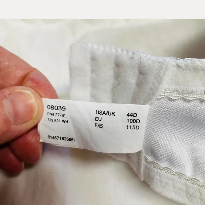 Maidenform White Floral Lace Bra - Image 4