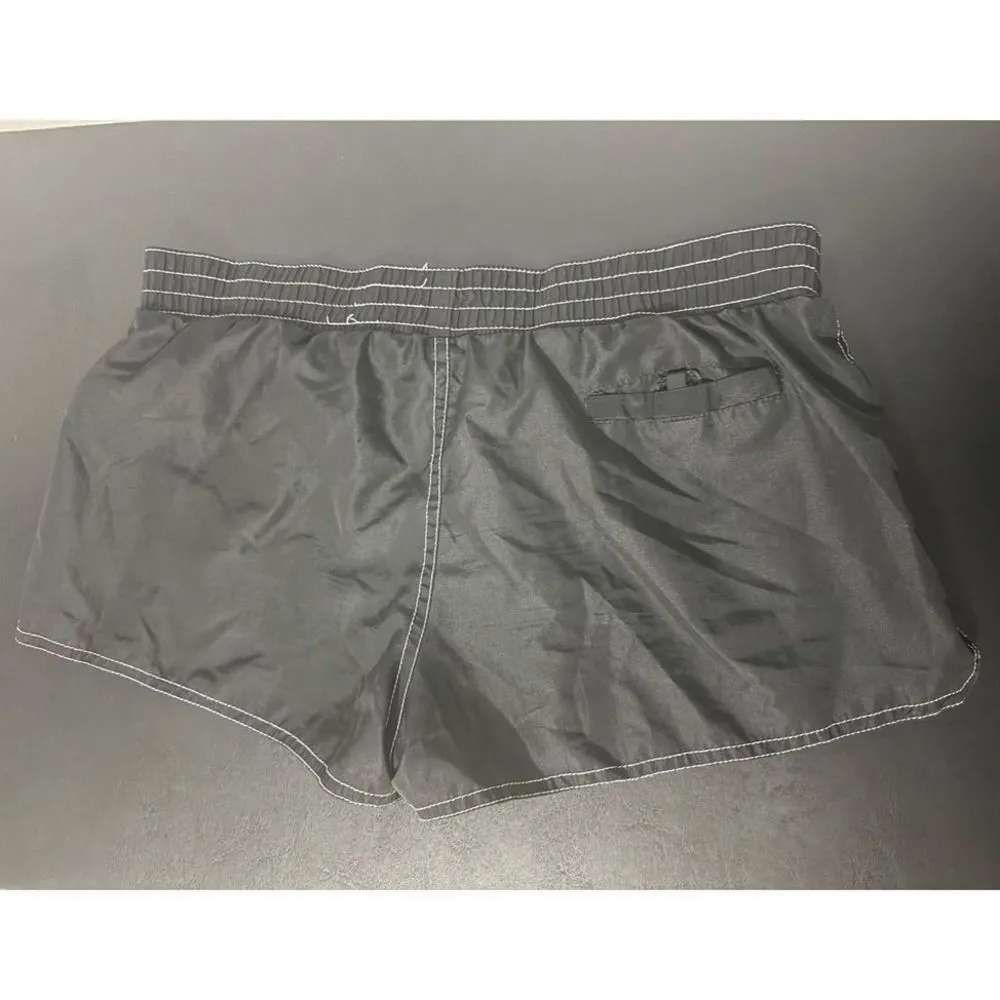 Vintage Y2K ZeroXposure Womens Black Swim Board Shorts sz 10 Beach Surf Vacation - Image 6
