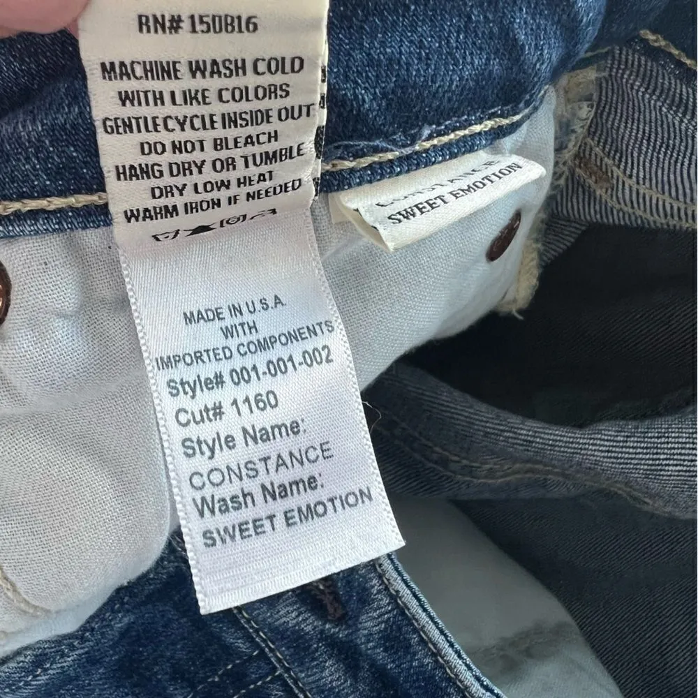 TRAVE Constance Jeans in Sweet Emotion size 28 Blue - Image 13