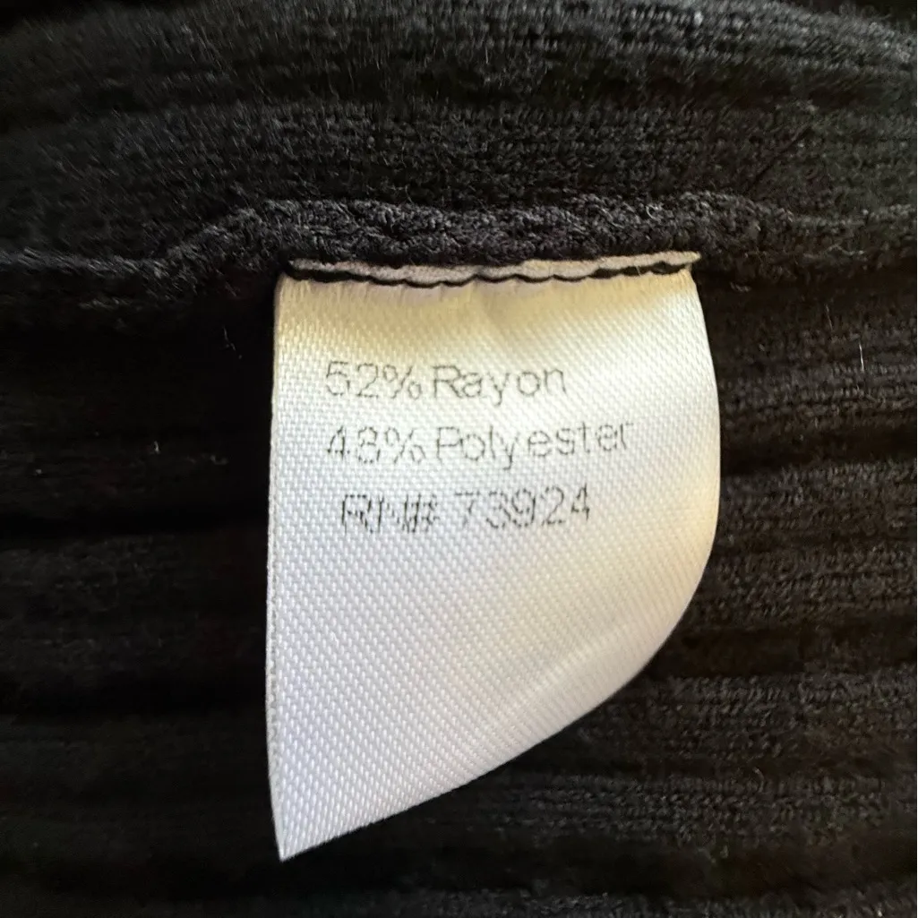 Misook Cable Knit Long Sleeve Mock Neck Sweater Dress‎ Size Small - Image 8