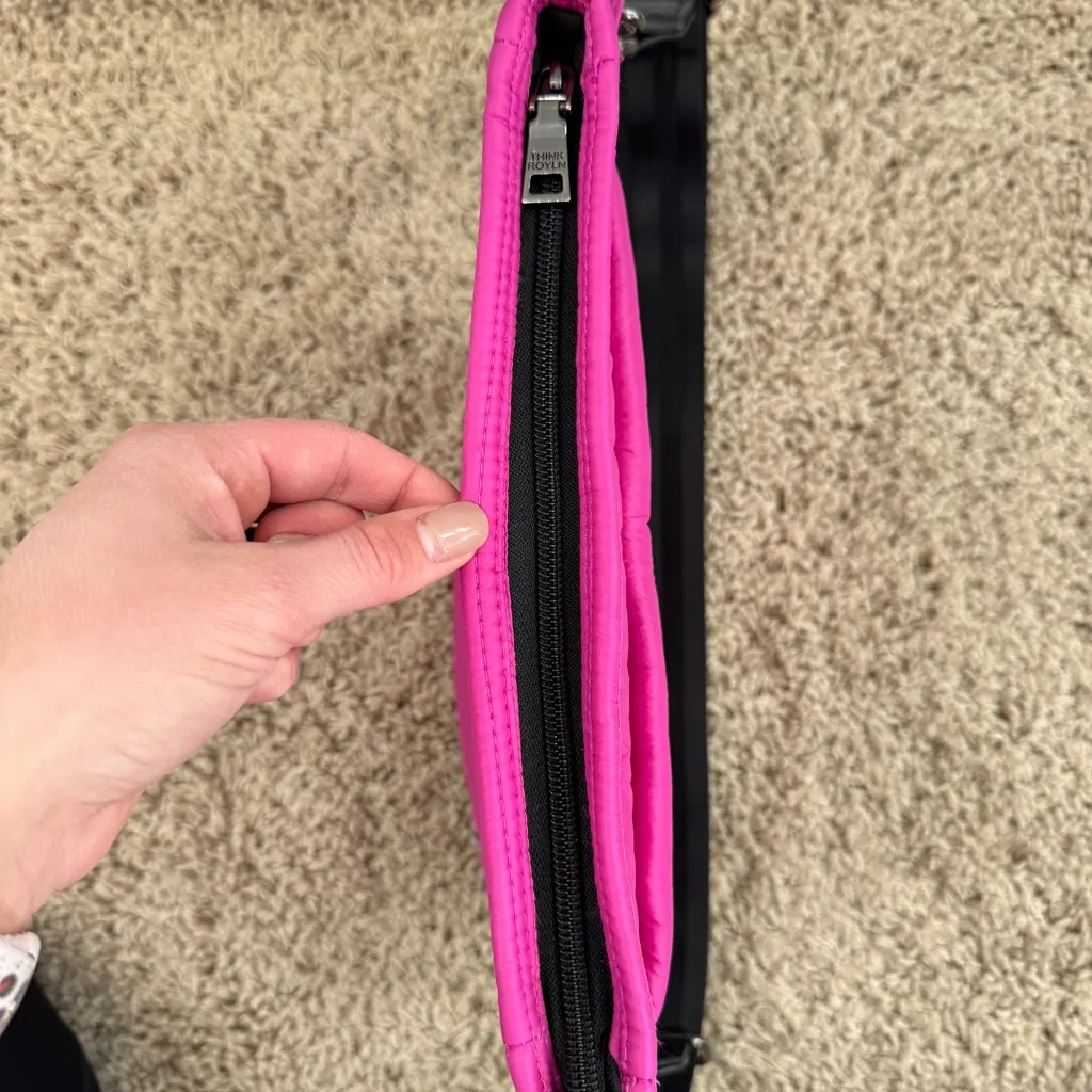 THINK ROYLN Crossbody Purse Pink - Image 9