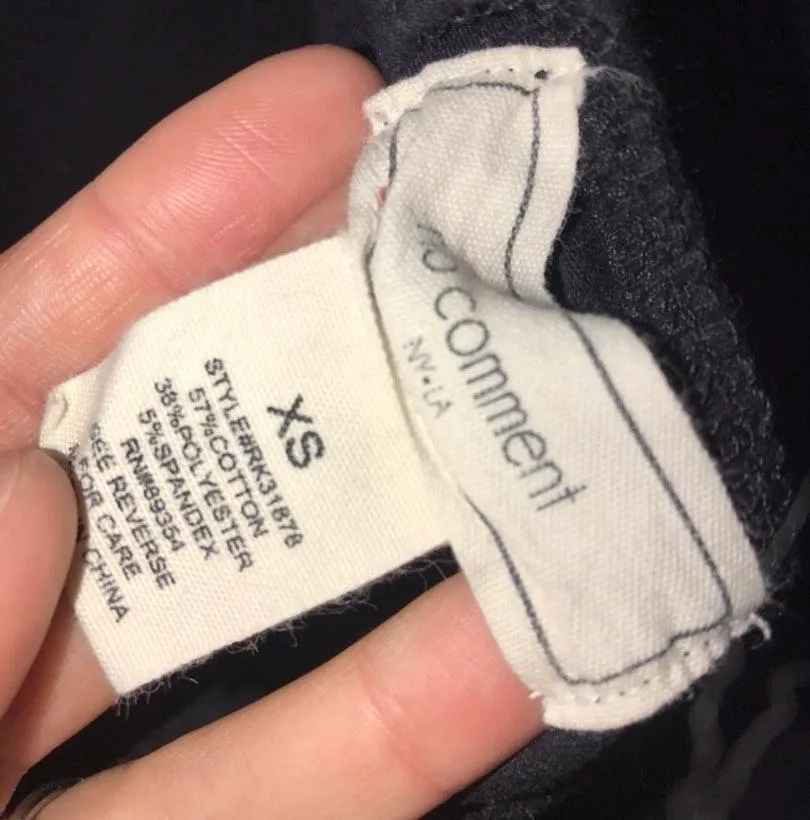 Black Halter Bodysuit Size XS - Image 2