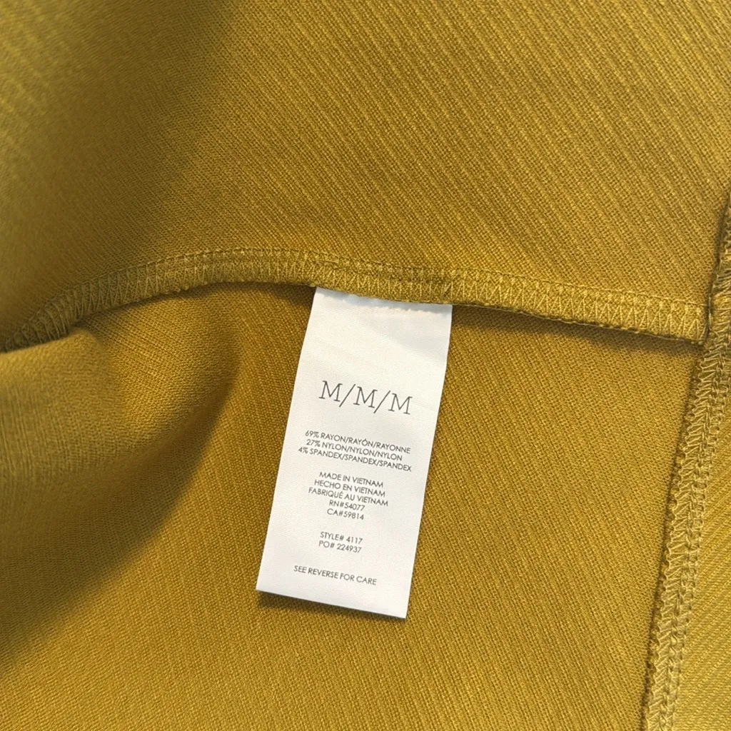 CAbi Jacket Touring 4117 Blazer Green Zip Up Layer Pockets Stretch, Medium - Image 8