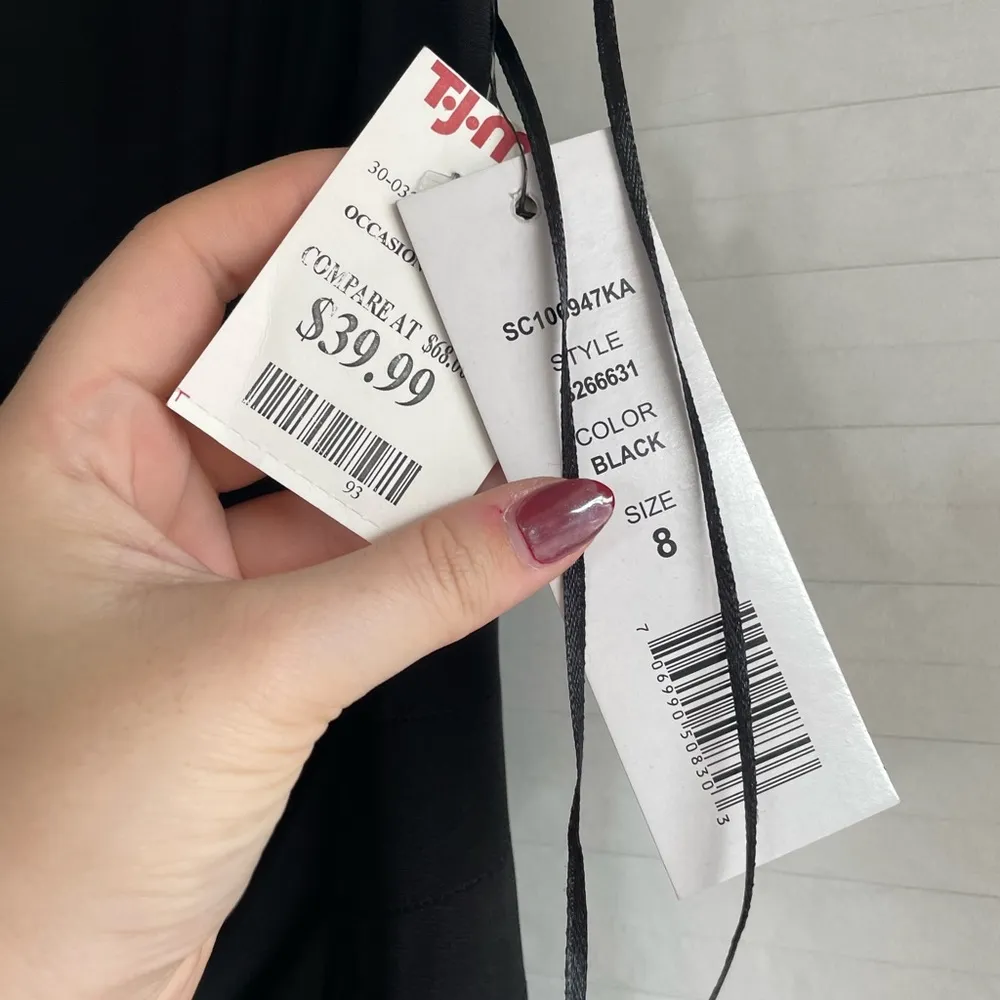 Scarlett Long Black Formal Dress - Image 6