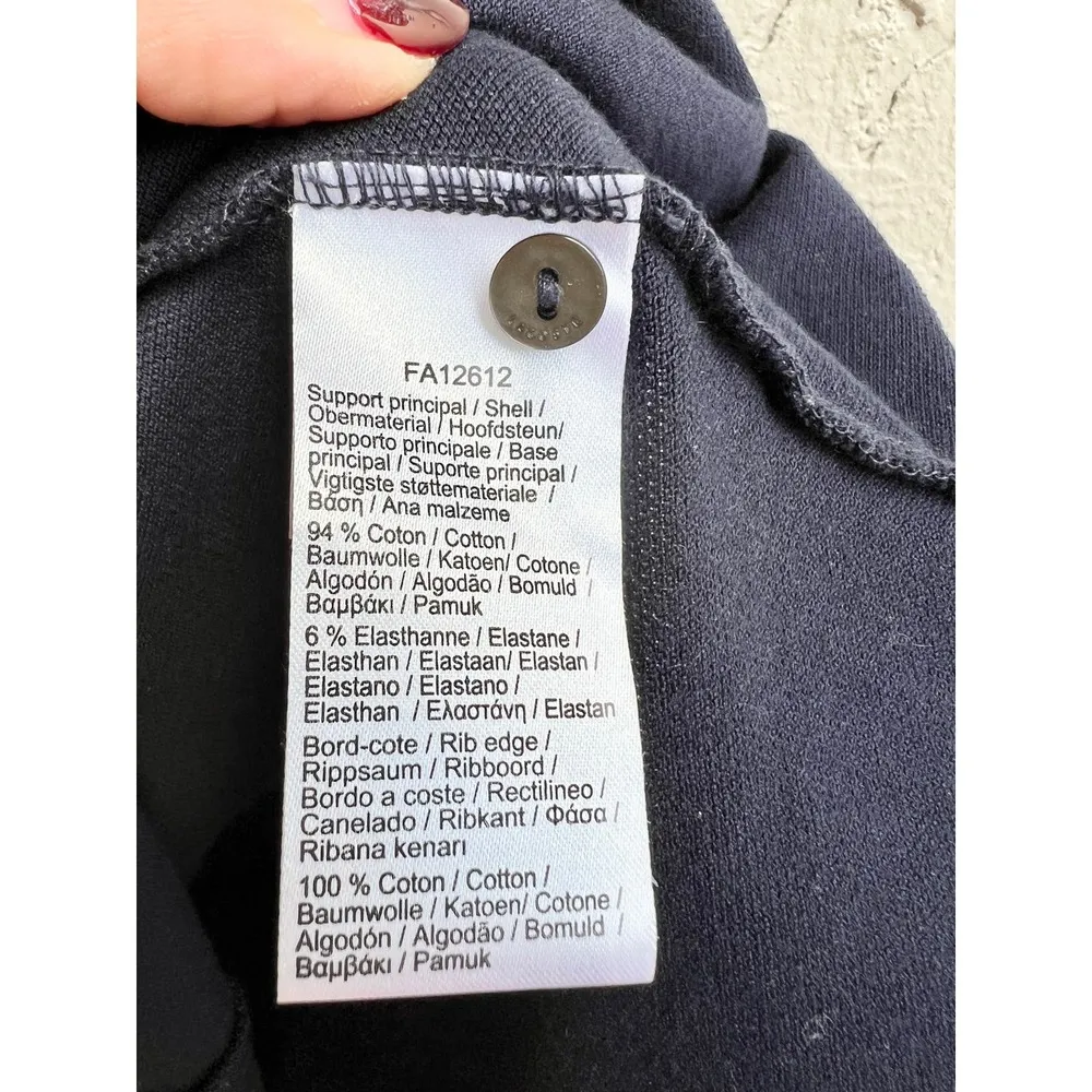 Lacoste Short Sleeve Shirt Mini Tennis Dress Navy Blue Women's Size FR 32/US 0 - Image 6