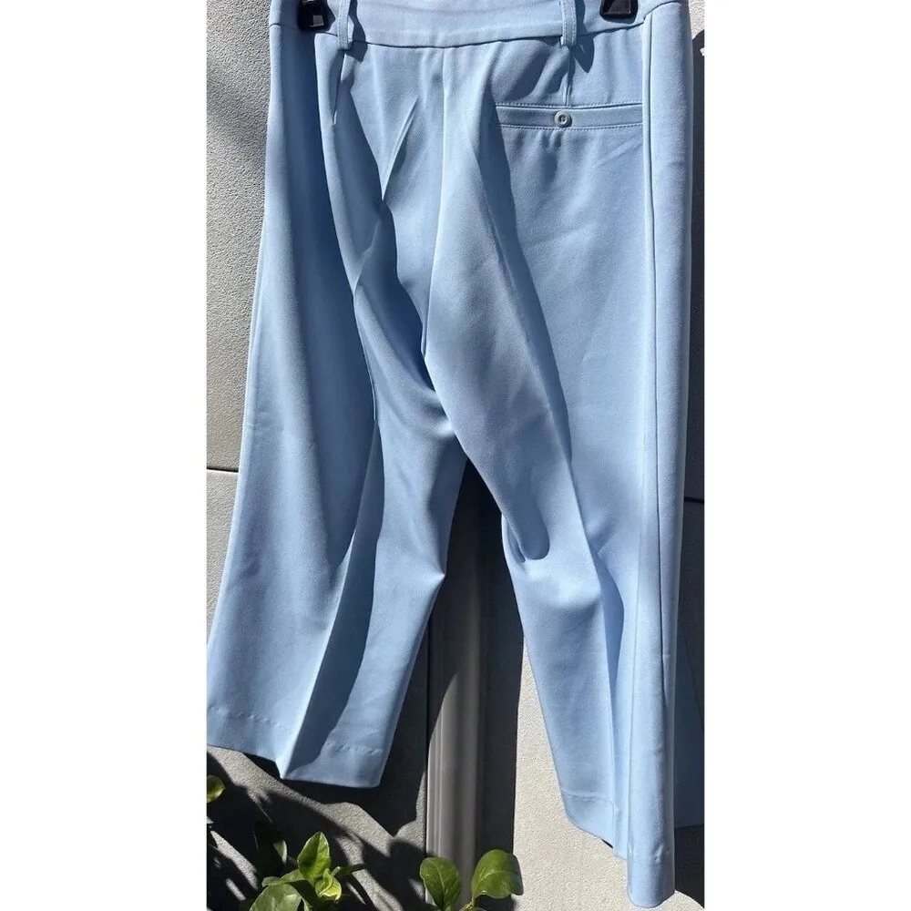 Vintage Sulena Women’s Pants Sz XL Blue Made In USA Lined Summer Spring Y2K - Image 15