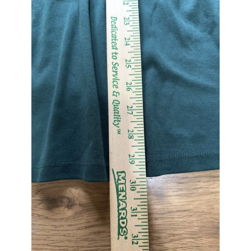 CJ Banks Sleeveless Tank Top‎ Size 3X Cotton Stretch Casual Teacher Office Comfy Green - Image 4