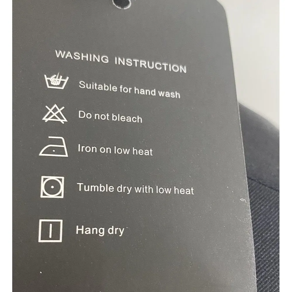 NWT Dazosue Open Front BLACK Career Blazer Slim Suit Jacket Pockets XL - Image 6