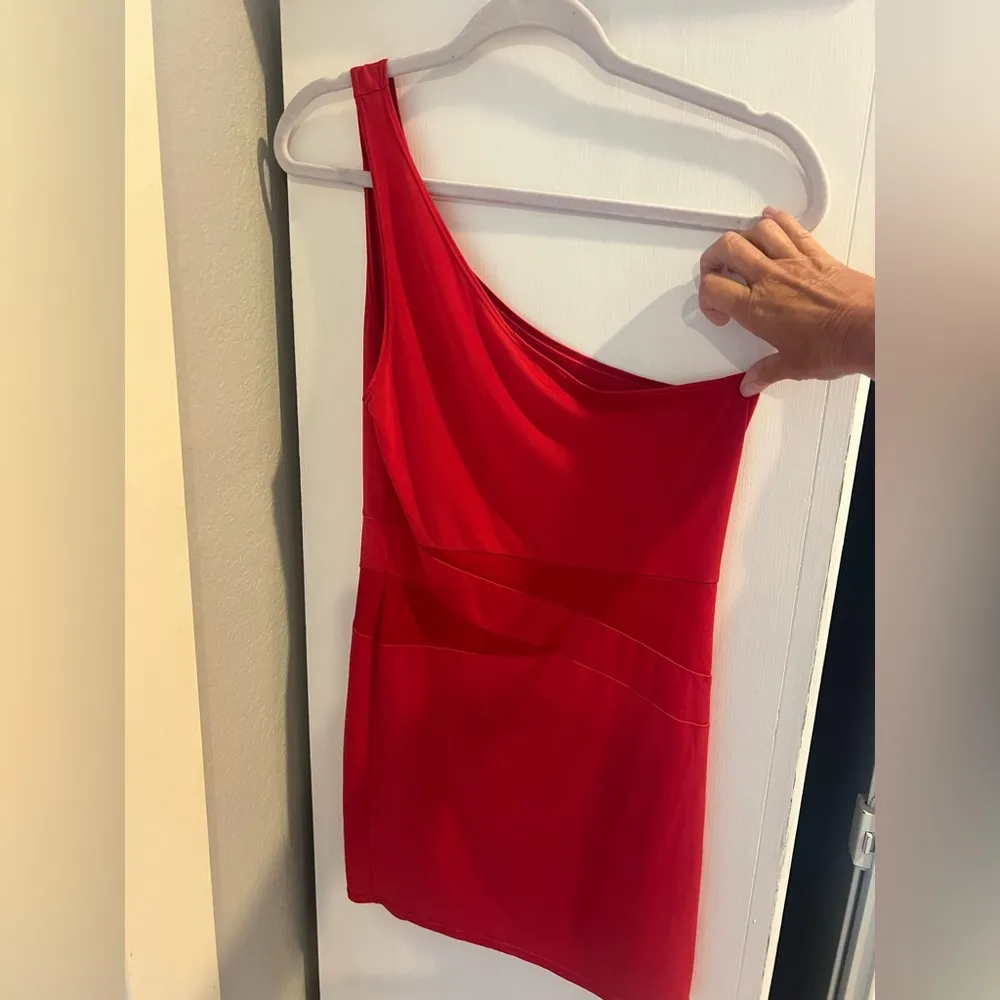 Wet Seal - red dress with mesh! Size Medium! - Image 2