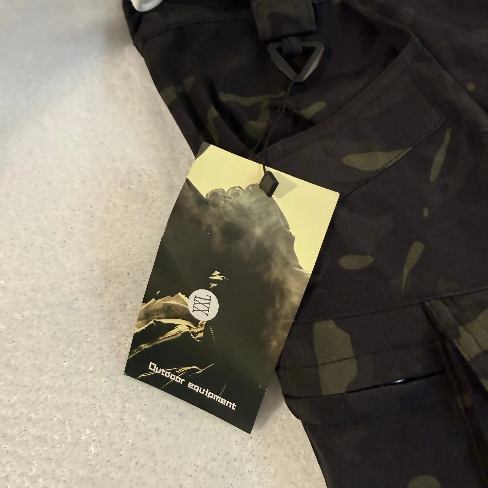 Women’s Camo Lightweight Snow Pants | XXL Tag | Outdoor Ski Utility Pants Green Size XL - Image 6