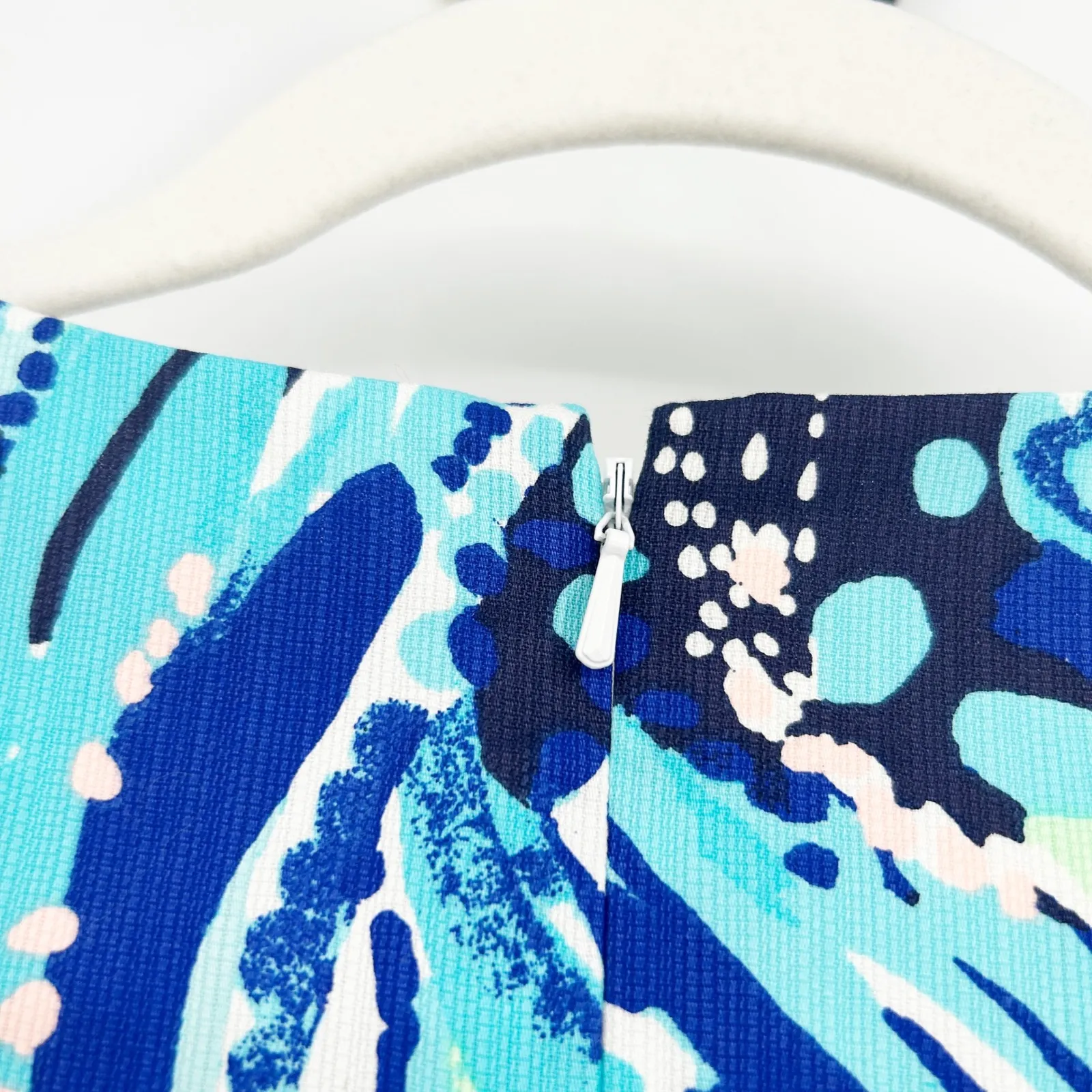 NWT Lilly Pulitzer Womens Tropical Vibrant Mila Shift Dress Size 2 Bright Navy - Image 9