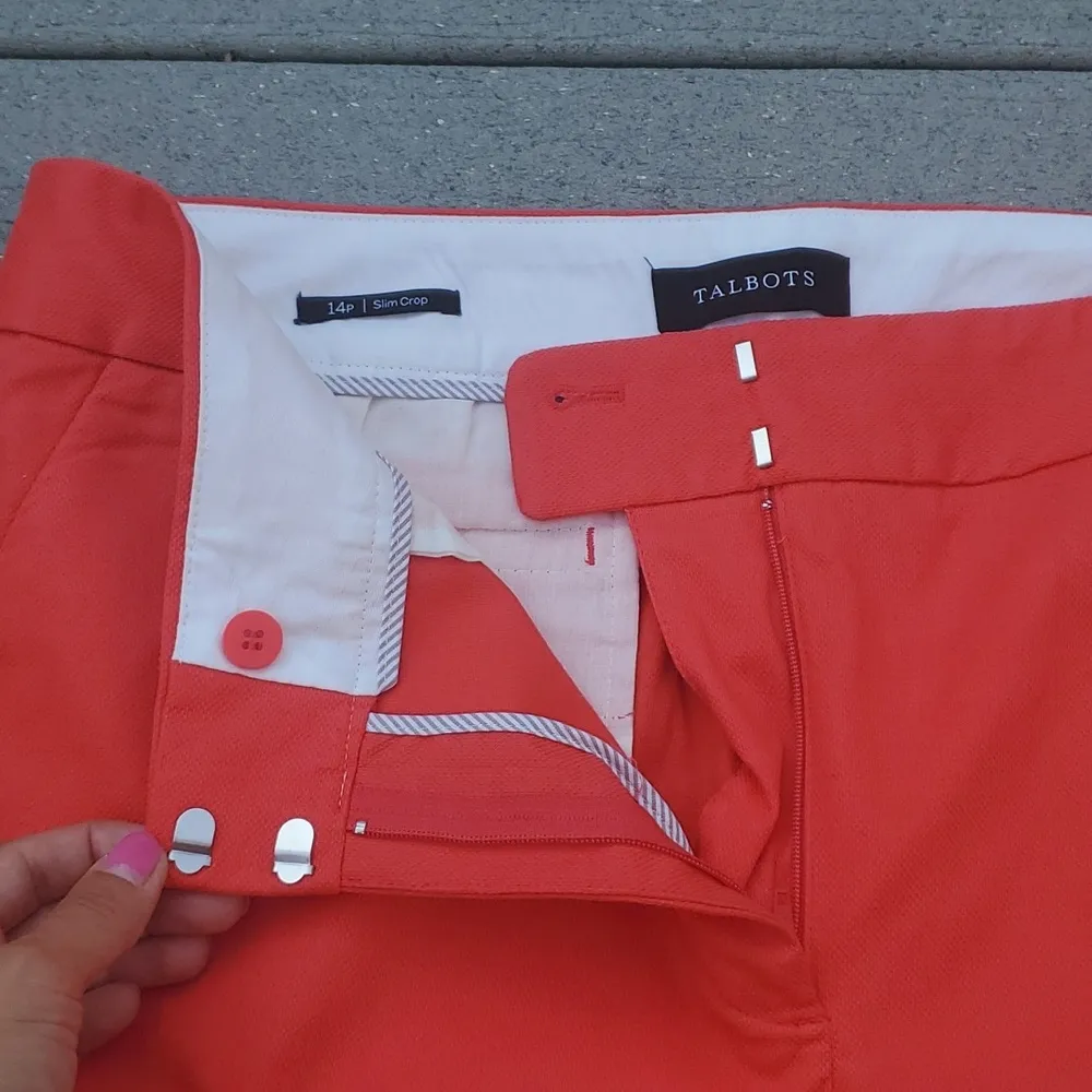 Talbots 14P Slim Crop Pants - Image 3
