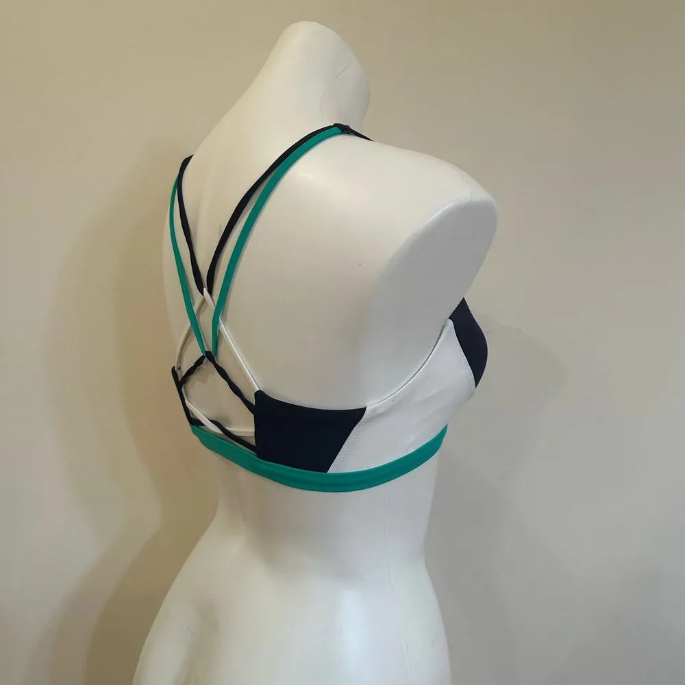 NEW Athleta Freestyle Color Block Bikini Top sz XS - Image 4