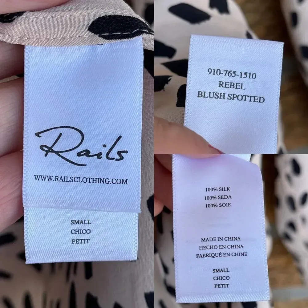 Rails REBEL - SILK BLUSH SPOTTED small - Image 16