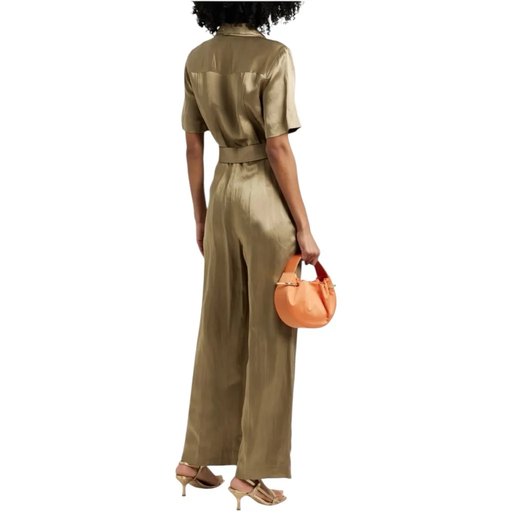 Sandro  Jumpsuit in Green Women’s FR 42 US 10 - Image 2