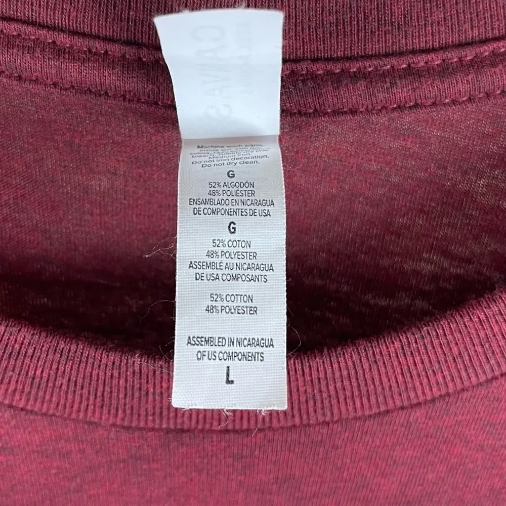 Bella Canvas Santa Anita Large 2019 Breeder's Cup Maroon Graphic Tee Shirt - Image 5