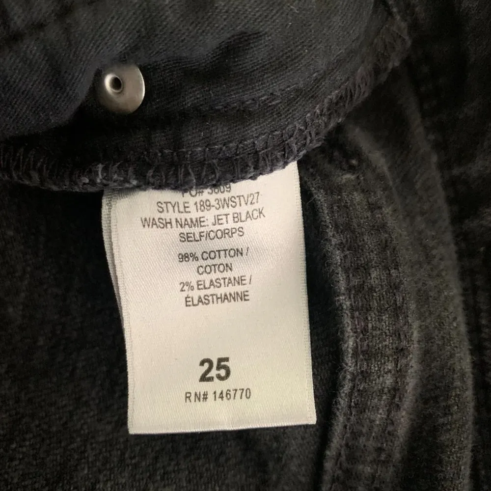 RE/DONE High Rise Stove Pipe Jeans Size 25 - Image 9