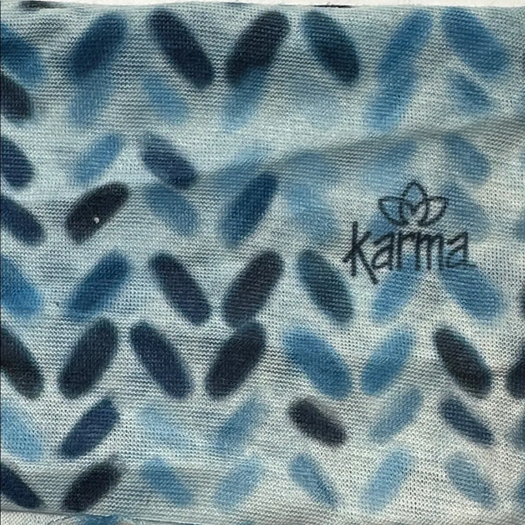 Karma Gifts Thin Headband, Blue Shades #1054 - Image 2