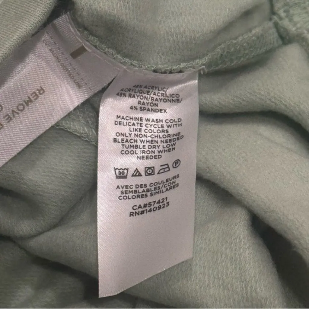 NEW Lou & Grey Light Sage Green Mini Skirt Summer Athleisure Coastal Stretch XS - Image 6