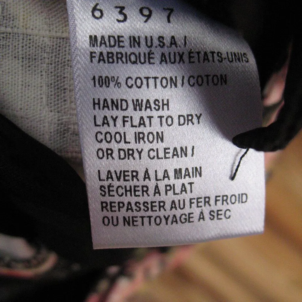 NWOT 6397 Floral Pants Pink Size 2 - Image 9