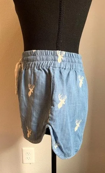 Judith March Deer Pattern Shorts - Image 3