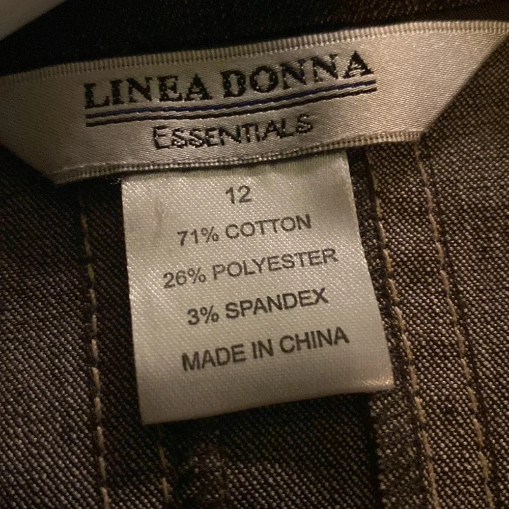 Linea Donna dress Gray Size 12 - Image 3