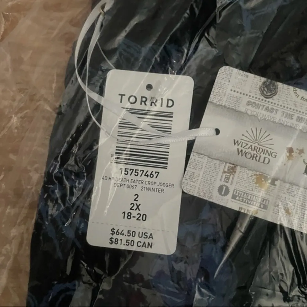 Torrid X Harry Potter Joggers Size 2 - Image 6