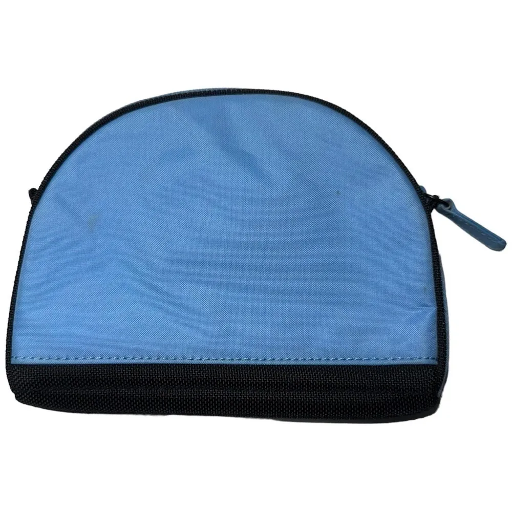 Polo Jeans Co Ralph Lauren Cosmetic Bag iPhone Case Blue with Black Zipper Trim - Image 3