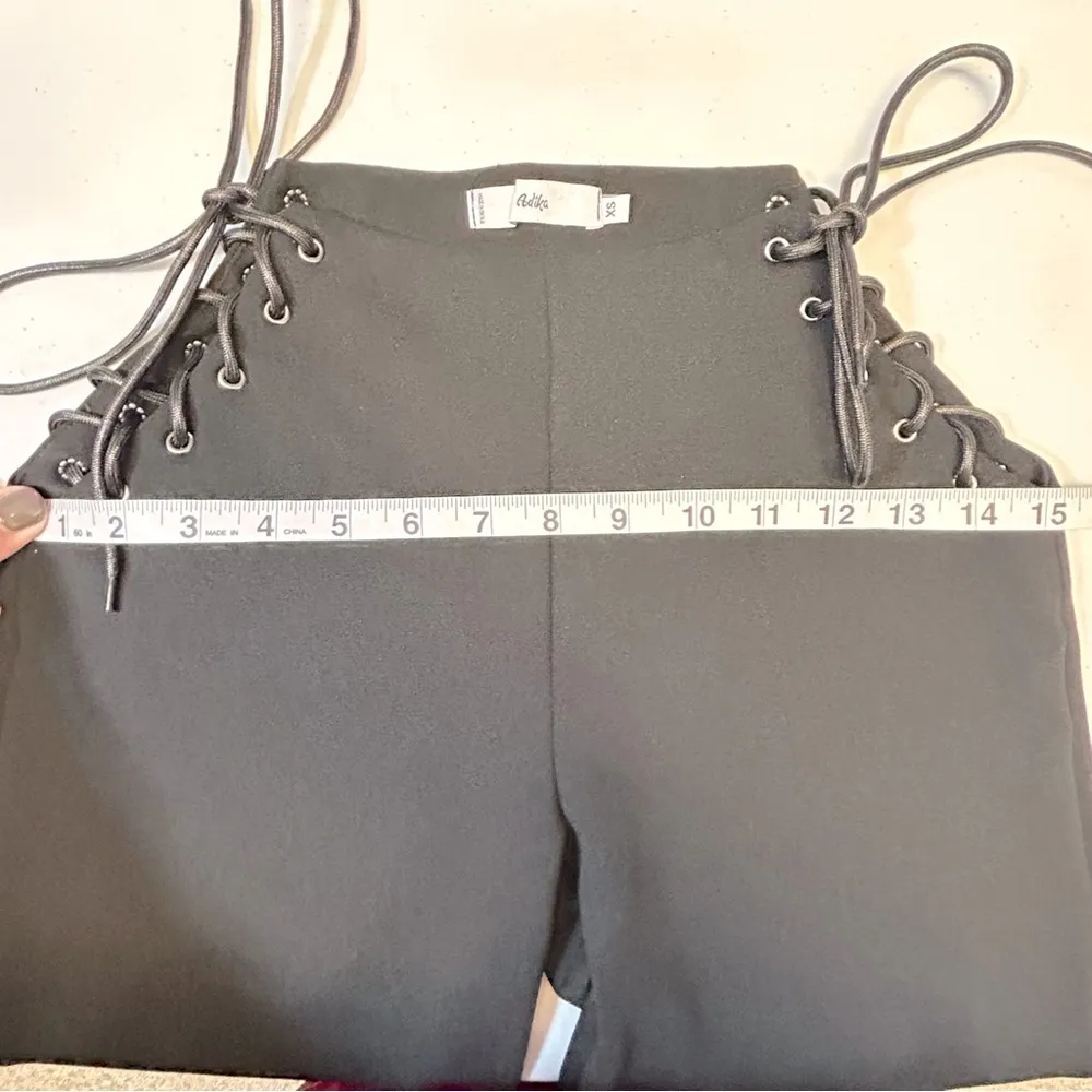 Adika  Weekend Side Lace-Up Flared Pants Size XS - Image 12