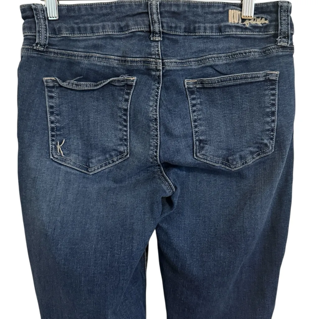 Kut From The Kloth KP6501MAS Mid-Rise Skinny Jeans – Frayed Hem Women’s size 8 - Image 5