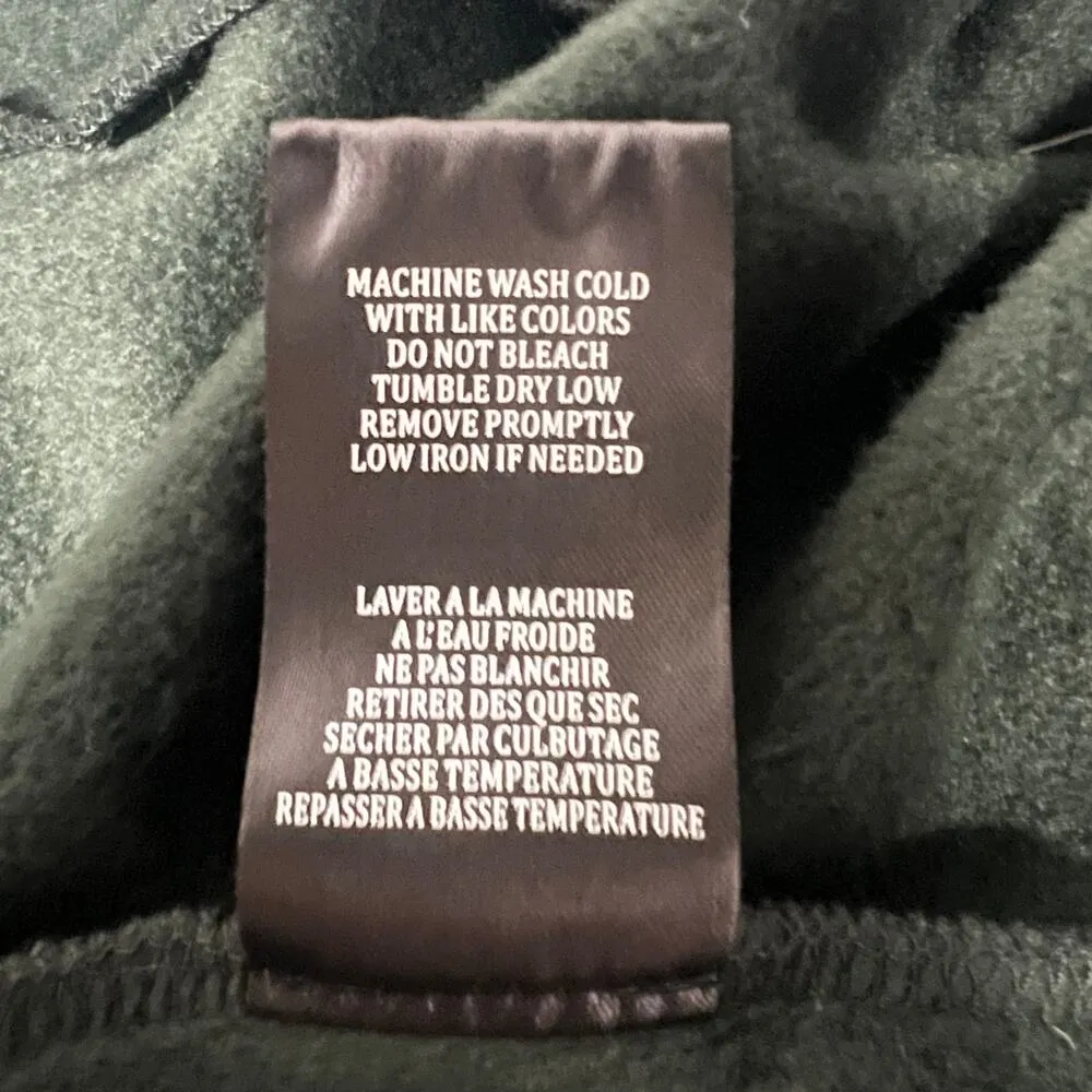 BLANKNYC Open Front Fleece Cardigan Jacket Coat Size Medium Funnel Neck - Image 7