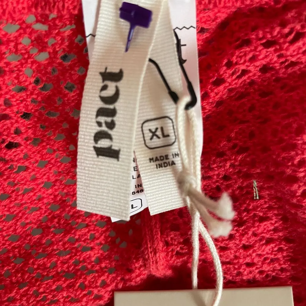 PACT Crochet Shorts Size XL NWT - Image 5