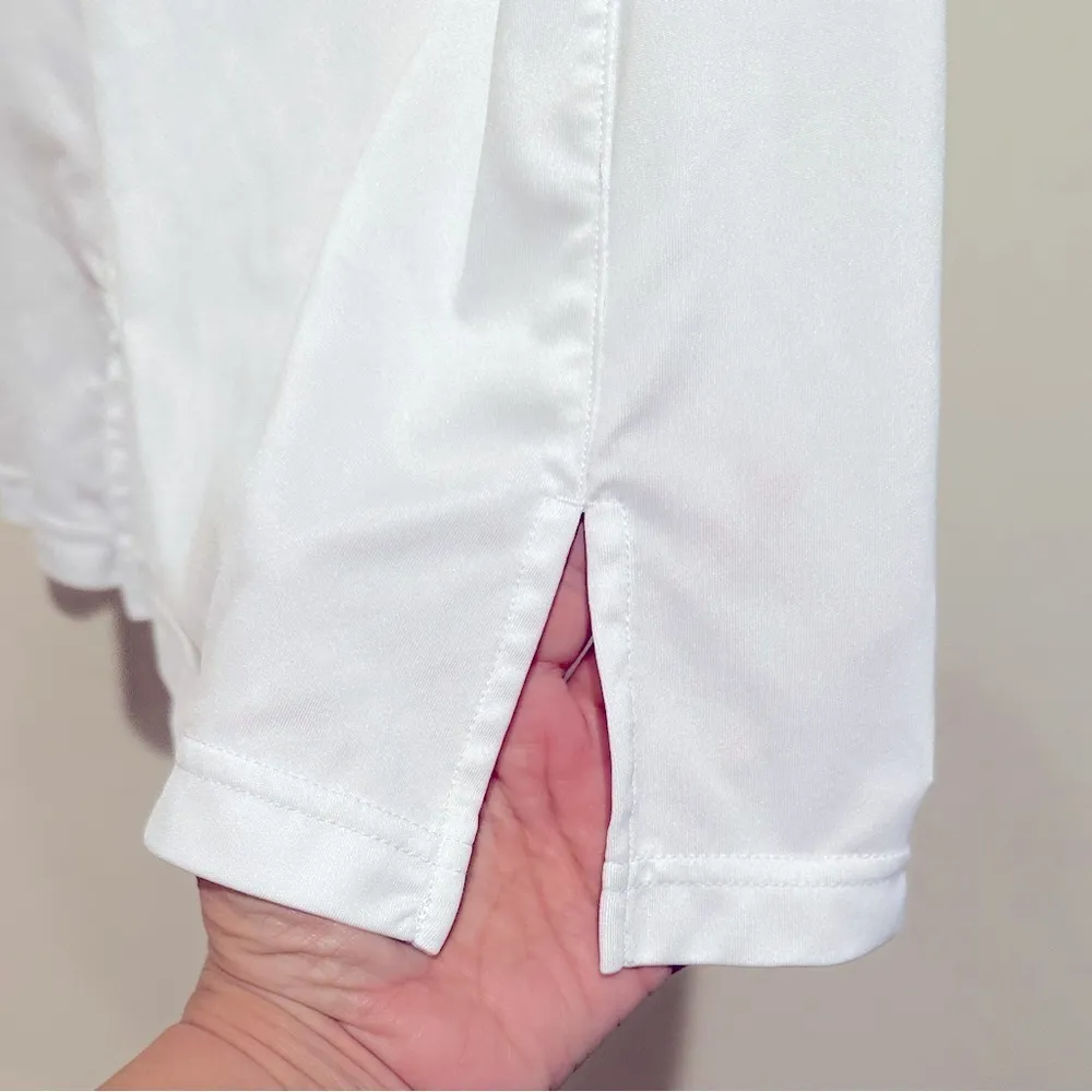 ADIDAS SLEEVELESS BLACK WHITE CLIMA365 PLEATED SKIRT TENNIS DRESS S - Image 4