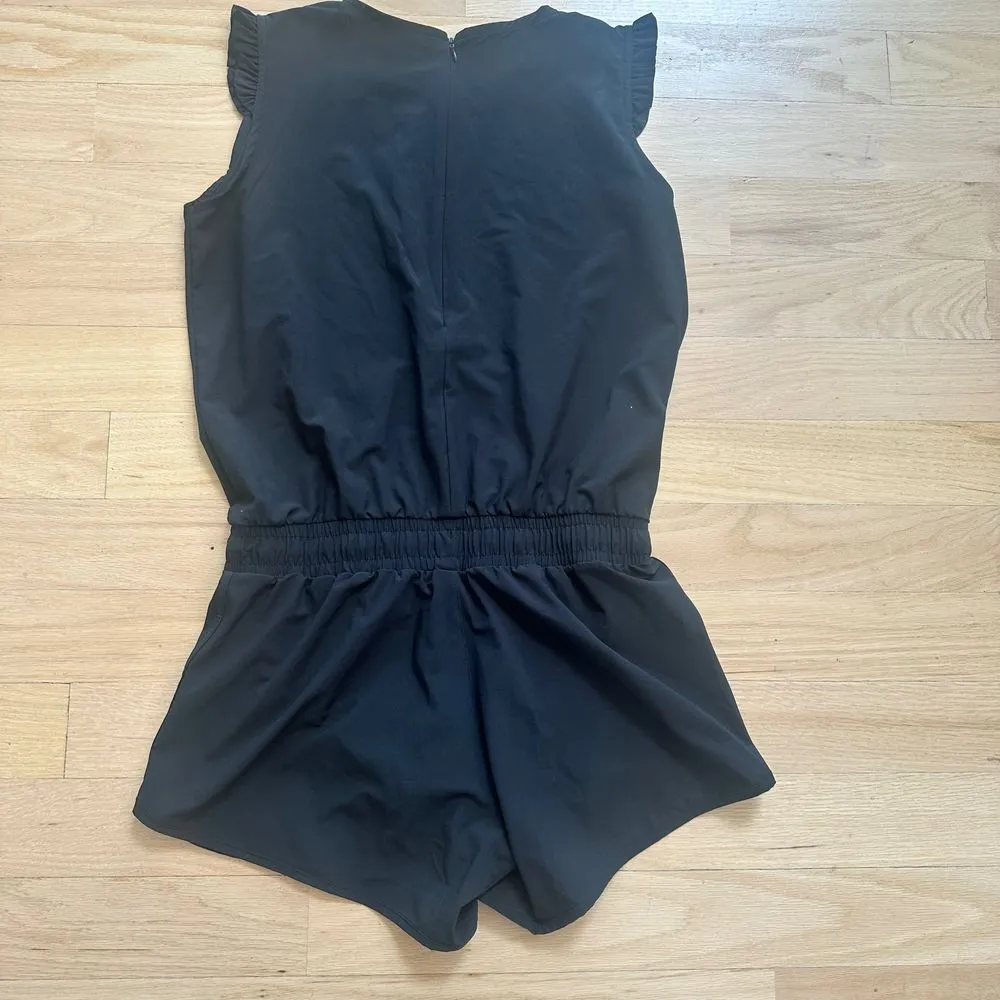 Albion Black Sleeveless Romper Playsuit Medium Casual Jumpsuit‎ - Image 7