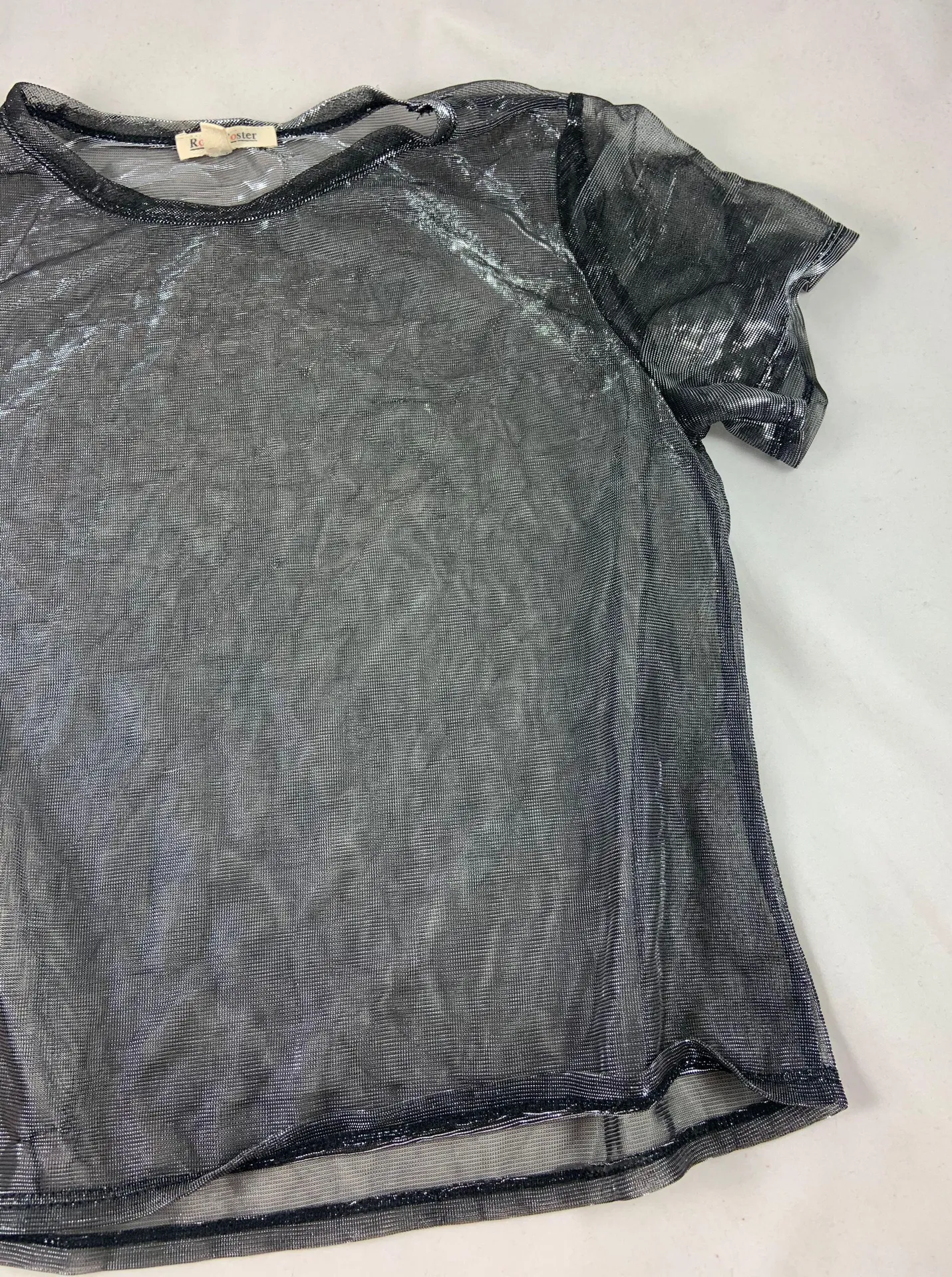 Metallic Opaque Dancer Top - Image 3