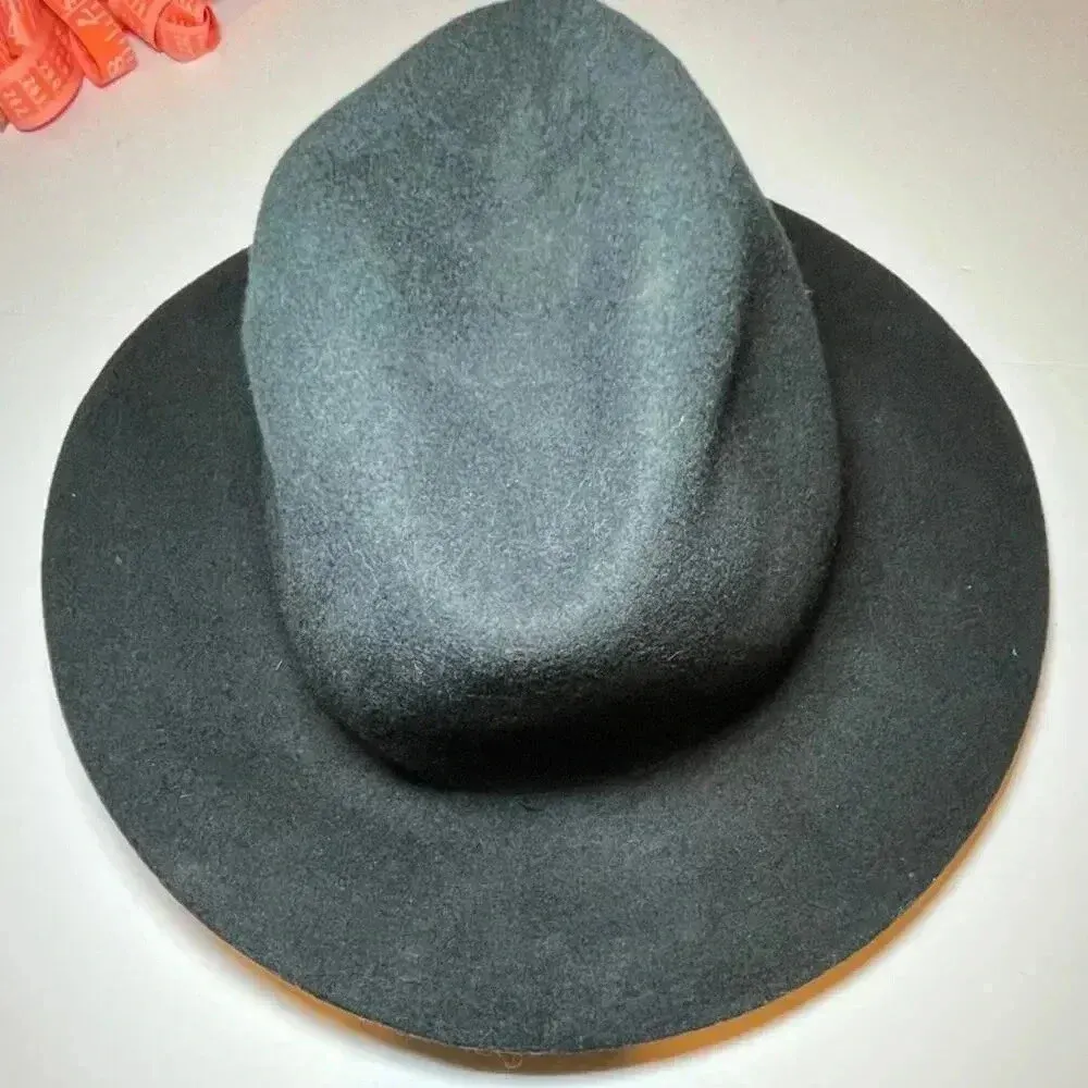 Target One Size Fedora‎ Hat Black Wool Classic Modern Traditional Urban - Image 5